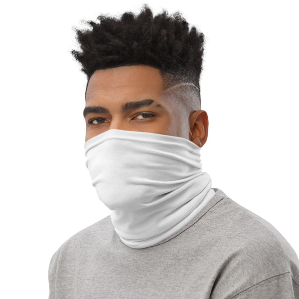White | Neck Gaiter